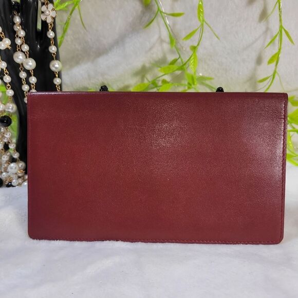 Authentic Cartier Bifold Bordeaux Wallet - Picture 5 of 14